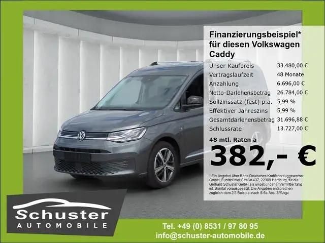 Grau Gebraucht 2023 VW Caddy Style Van / Kleinbus | 33.179 € (Fairer Preis) - Bild 1/4