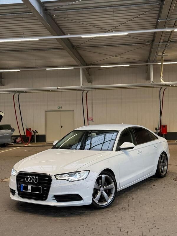 Weiß Gebraucht 2013 Audi A6 Limousine | 12.450 € (Fairer Preis) - Bild 1/4