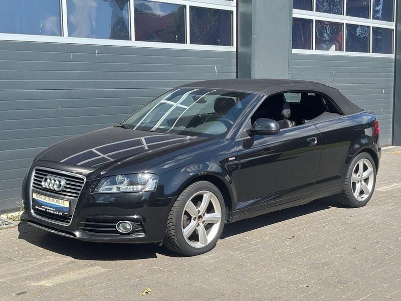 Gebraucht Audi A3 Cabriolet S-Line 140 PS (102 kW) 2010 Schwarz Cabrio