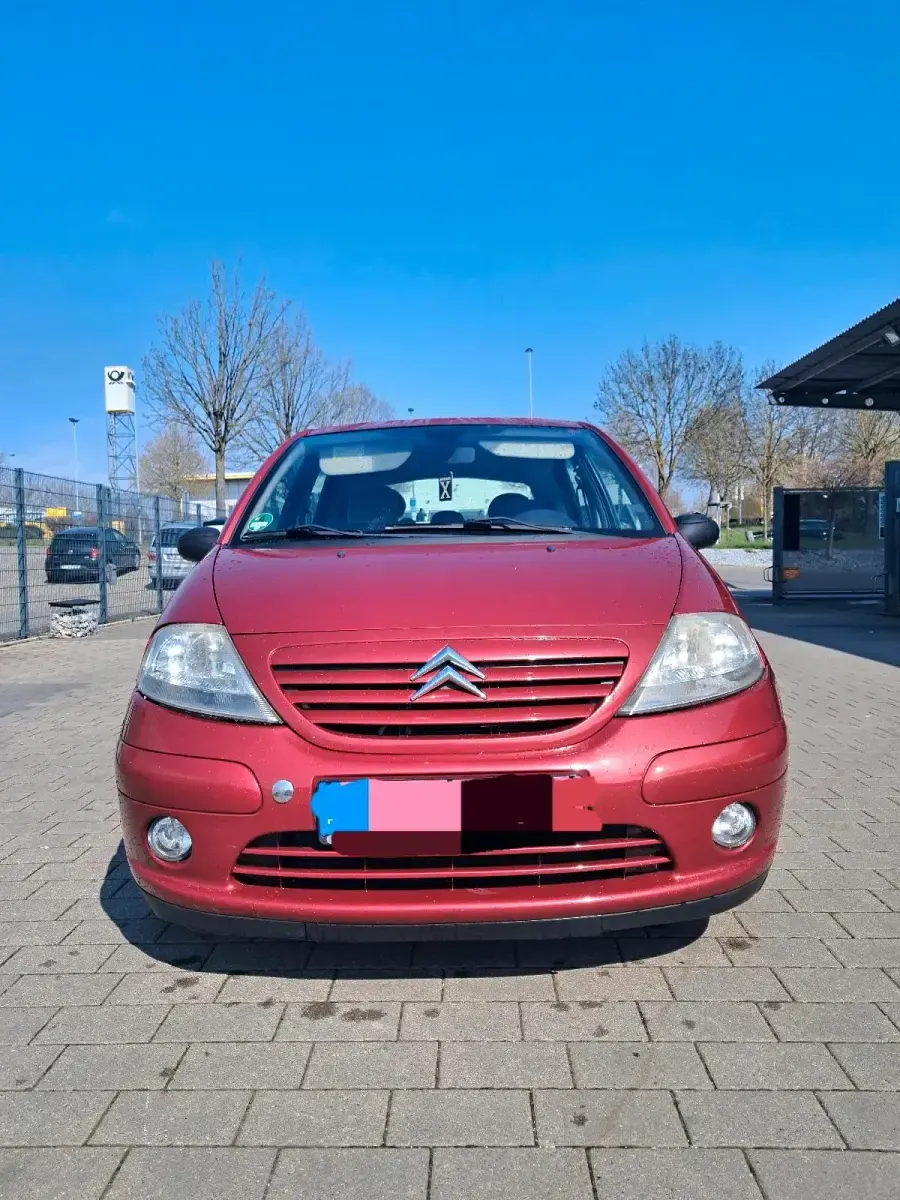 Gebraucht Citroën C3 75 PS (55 kW) 2005 Rot Kleinwagen
