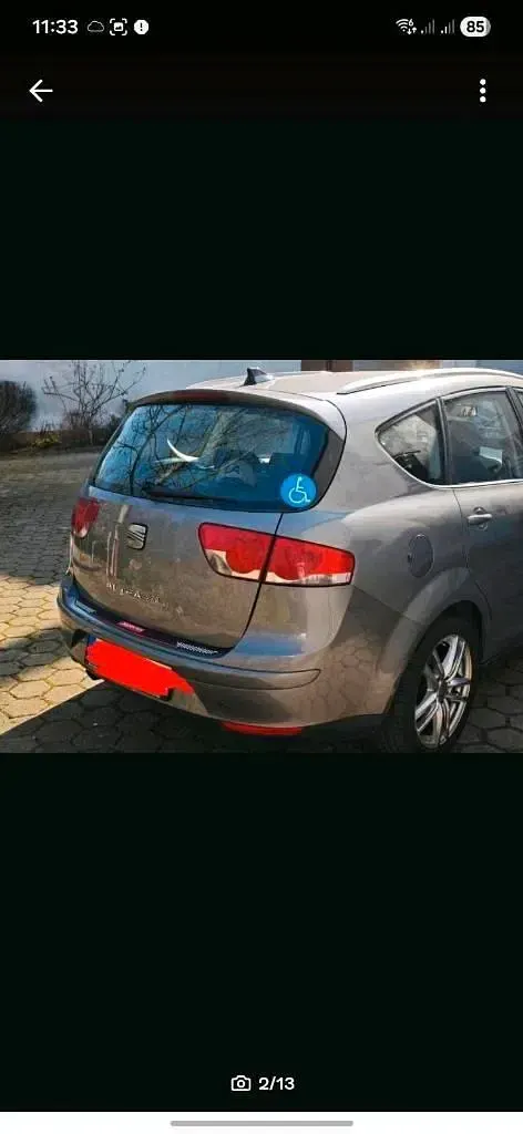 Gebraucht Seat Altea 105 PS (77 kW) 2015 Grau Van / Kleinbus