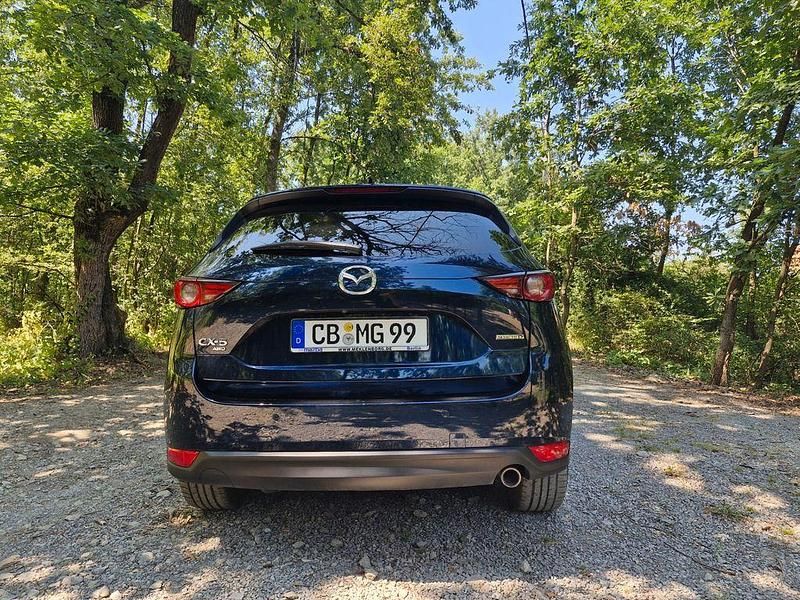 Gebraucht Mazda CX-5 Newground 184 PS (135 kW) 2021 Blau SUV