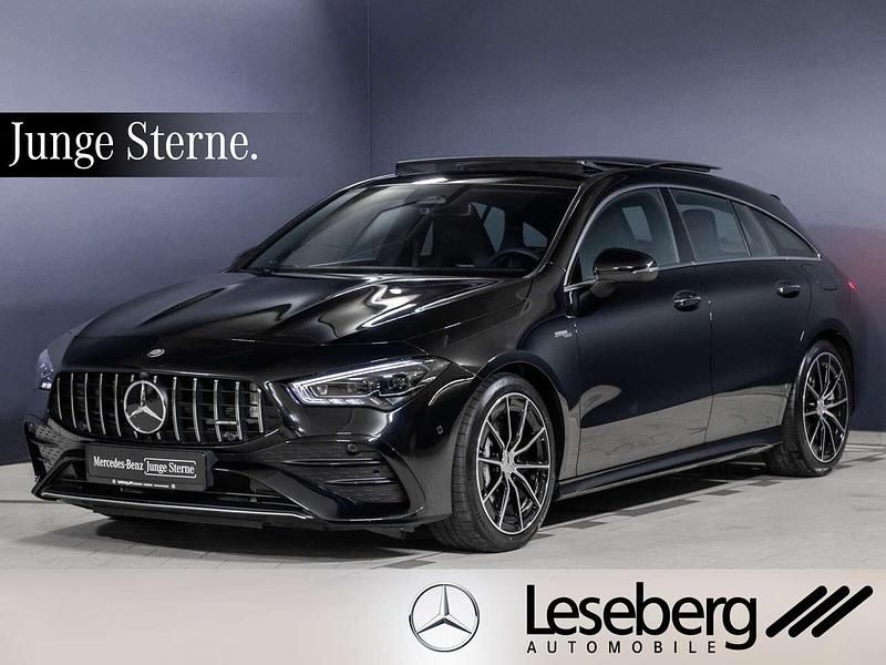 Kosmosschwarz Gebraucht 2025 Mercedes CLA35 AMG AMG Kombi | 48.590 € (Fairer Preis) - Bild 1/4