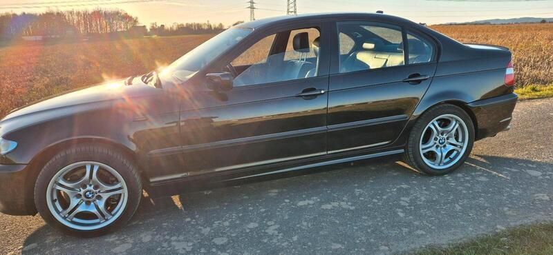 Schwarz Gebraucht 2003 BMW 330 M Sport Limousine | 7.200 € (Fairer Preis) - Bild 1/4
