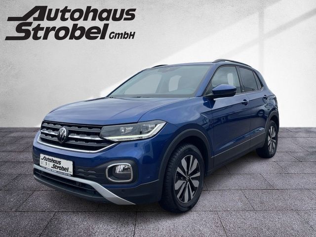 Gebraucht VW T-Cross Move 110 PS (80 kW) 2023 Reef blue metallic (metallic) SUV