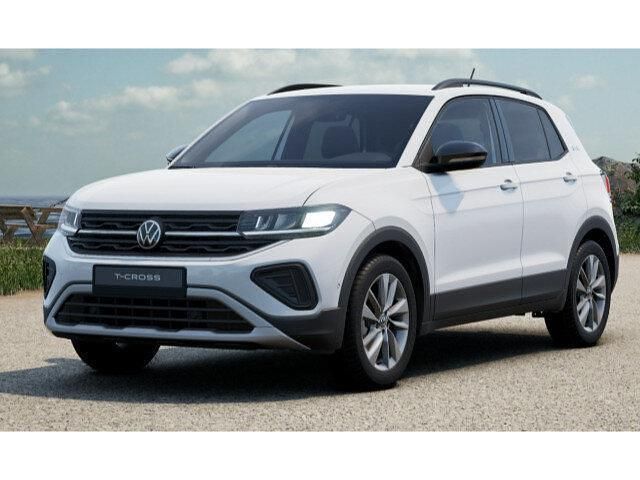 Pure white Gebraucht 2024 VW T-Cross Goal SUV | 27.950 € (Fairer Preis) - Bild 1/4