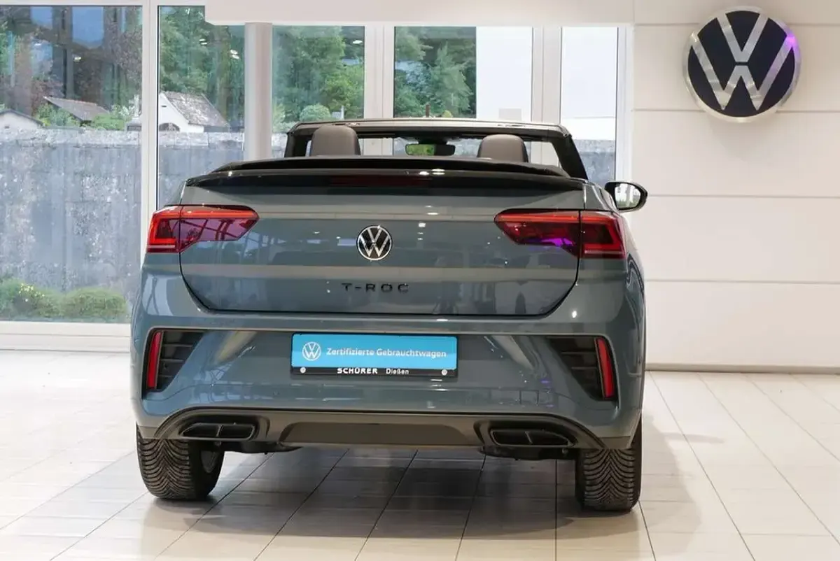 Gebraucht VW T-Roc Cabriolet Style 150 PS (110 kW) 2025 Blau Cabrio