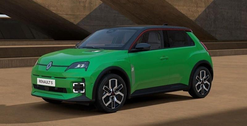 Neu Renault 5 E-Tech Komfort 110 kW (150 PS) 2026 Popgreen+black pearlschwarz Kleinwagen