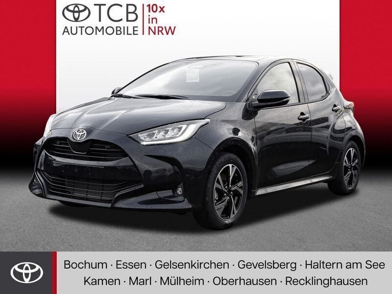 Schwarz Neu 2025 Toyota Yaris Hybrid Team Limousine | 26.389 € (Fairer Preis) - Bild 1/4