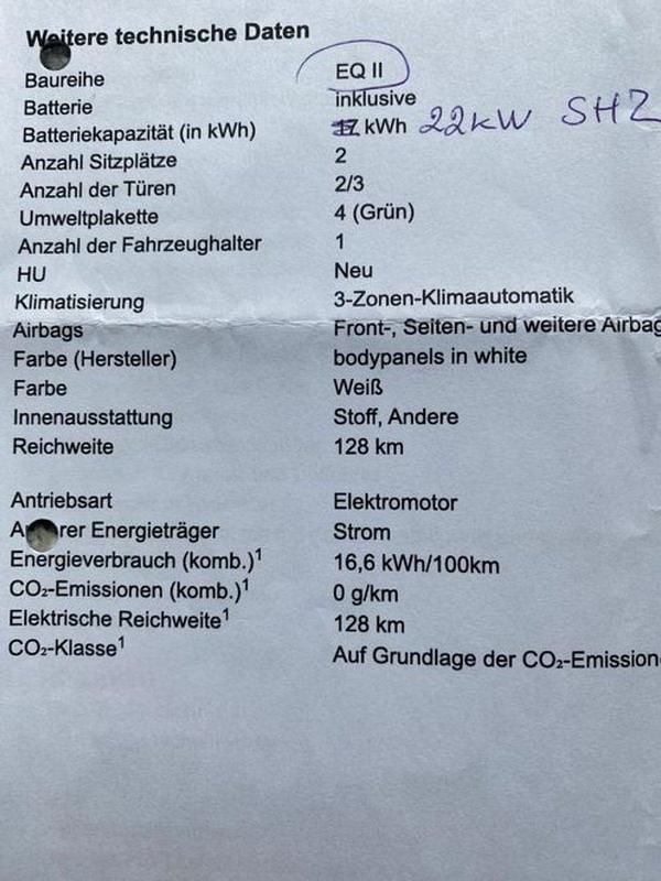 Gebraucht Smart ForTwo Coupé 60 kW (82 PS) 2021 Weiß Kleinwagen