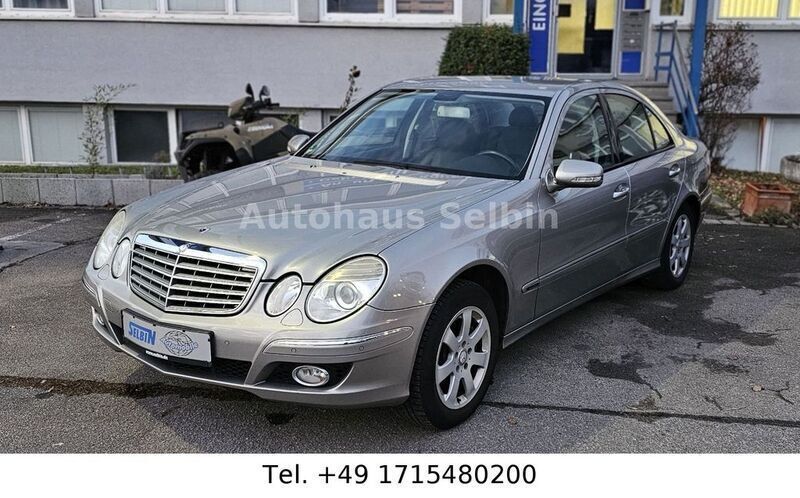 Silber Gebraucht 2008 Mercedes E200 Elegance Limousine | 5.980 € (Guter Preis) - Bild 1/4