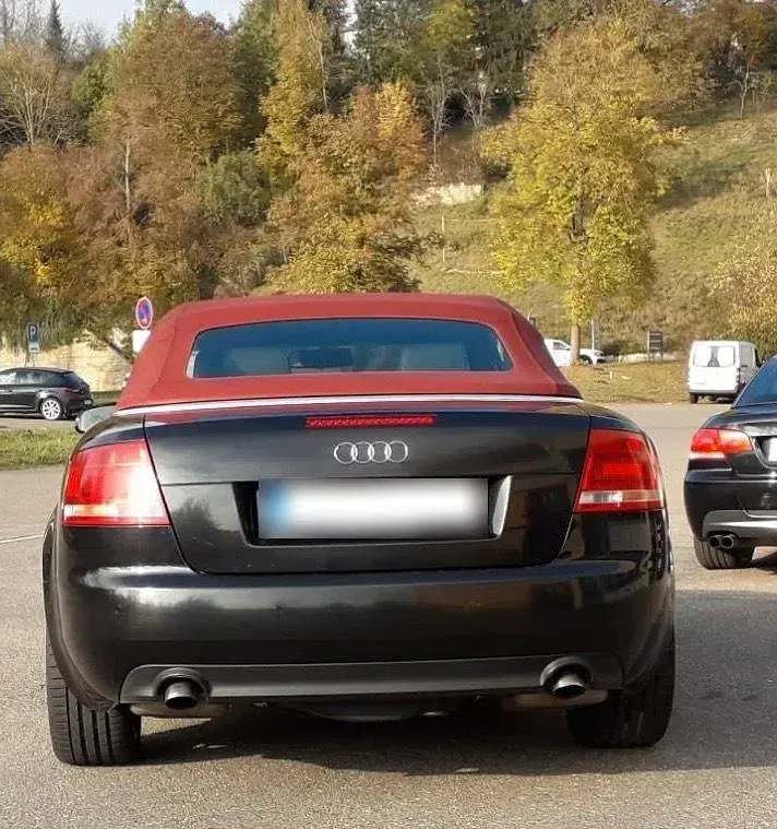 Gebraucht Audi A4 Cabriolet S-Line 179 PS (131 kW) 2007 Schwarz Cabrio