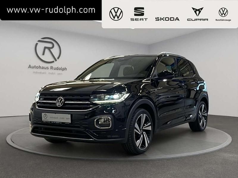Deep black perleffekt Gebraucht 2021 VW T-Cross R-line SUV | 23.449 € (Fairer Preis) - Bild 1/4