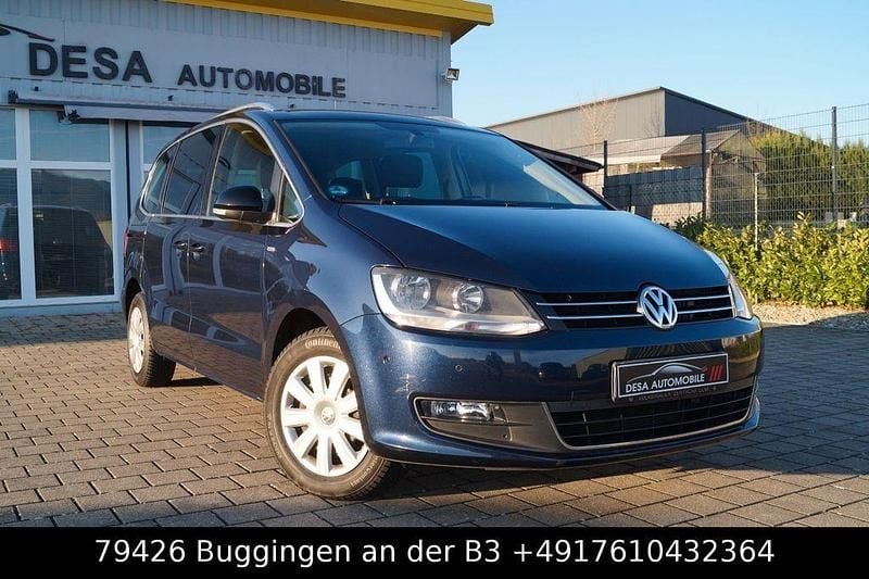 Blau Gebraucht 2013 VW Sharan Match Van / Kleinbus | 14.699 € (Etwas zu teuer) - Bild 1/4