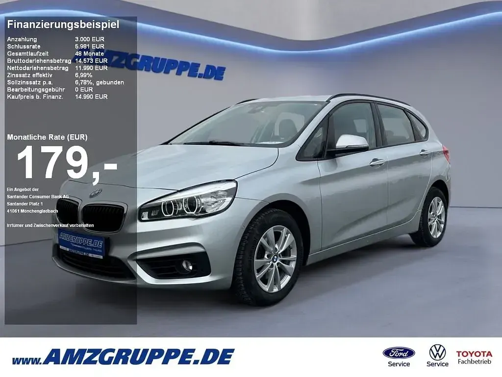 Używany BMW 220 Active Tourer Advantage 192 KM (141 kW) 2017 Minivan