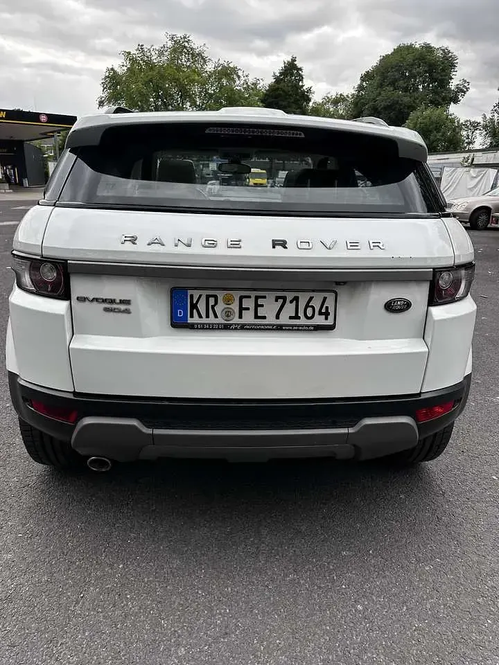 Gebraucht Land Rover Range Rover evoque Pure 150 PS (110 kW) 2012 Weiß SUV