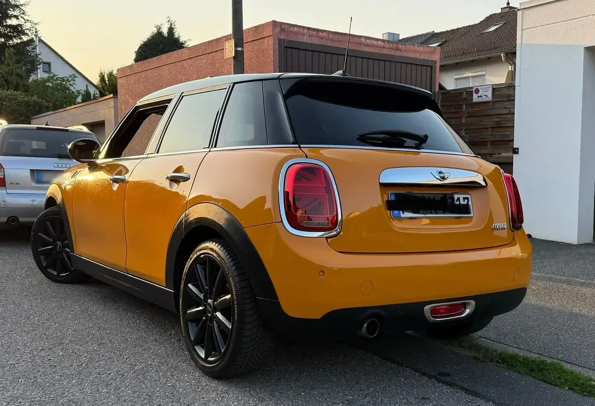 Gebraucht Mini Cooper 136 PS (100 kW) 2014 Orange Kleinwagen