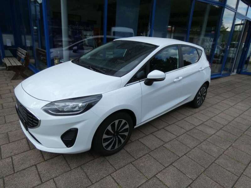 Weiß Gebraucht 2022 Ford Fiesta Kleinwagen | 14.900 € (Fairer Preis) - Bild 1/4