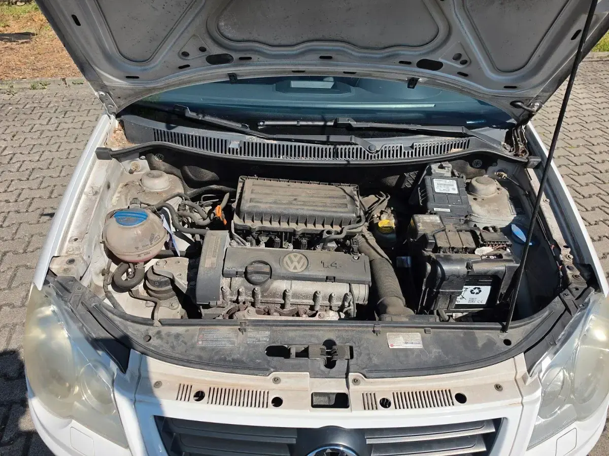 Gebraucht VW Polo United 80 PS (58 kW) 2008 Weiß Kleinwagen