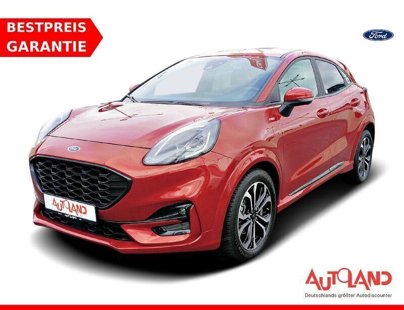 Rot Gebraucht 2021 Ford Puma ST-Line SUV | 18.990 € (Fairer Preis) - Bild 1/4