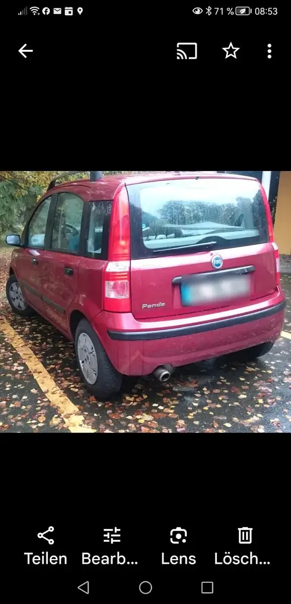Gebraucht Fiat Panda 60 PS (44 kW) 2004 Rot Kleinwagen