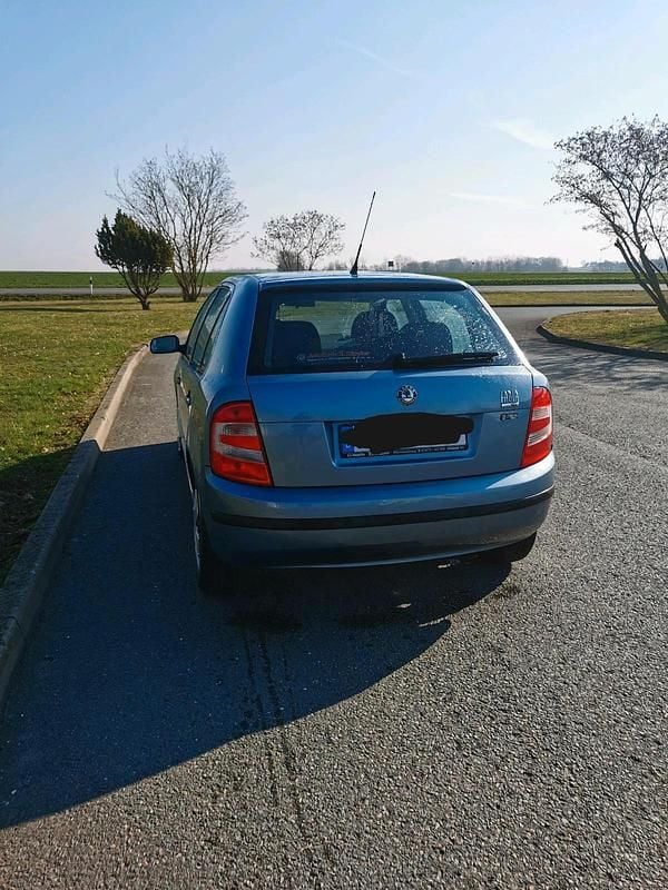 Gebraucht Skoda Fabia 55 PS (40 kW) 2007 Blau Limousine