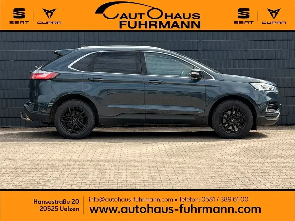 Gebraucht Ford Edge Titanium 190 PS (139 kW) 2020 Balticgrün metallic (metallic) SUV