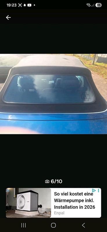 Gebraucht BMW 325 Cabriolet 192 PS (141 kW) 2000 Blau Cabrio