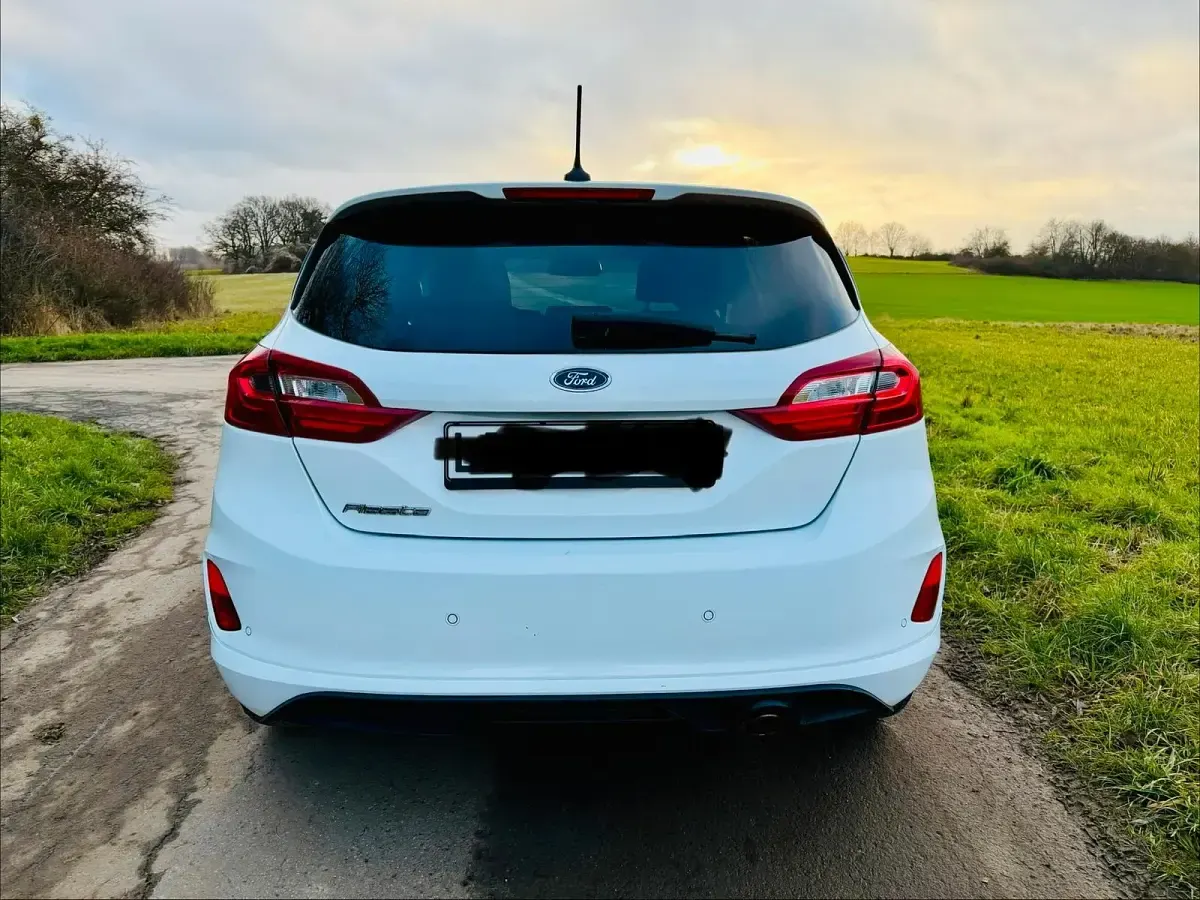 Gebraucht Ford Fiesta ST-Line 101 PS (74 kW) 2019 Weiß Kleinwagen