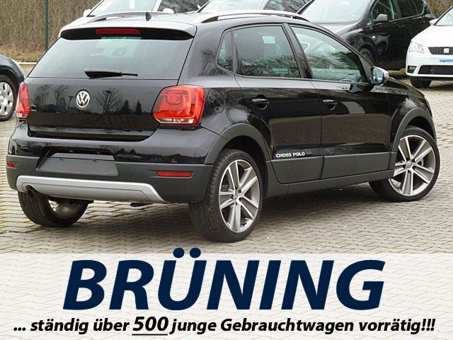 Gebraucht VW Polo Cross 90 PS (66 kW) 2013 Schwarz metallic Kleinwagen