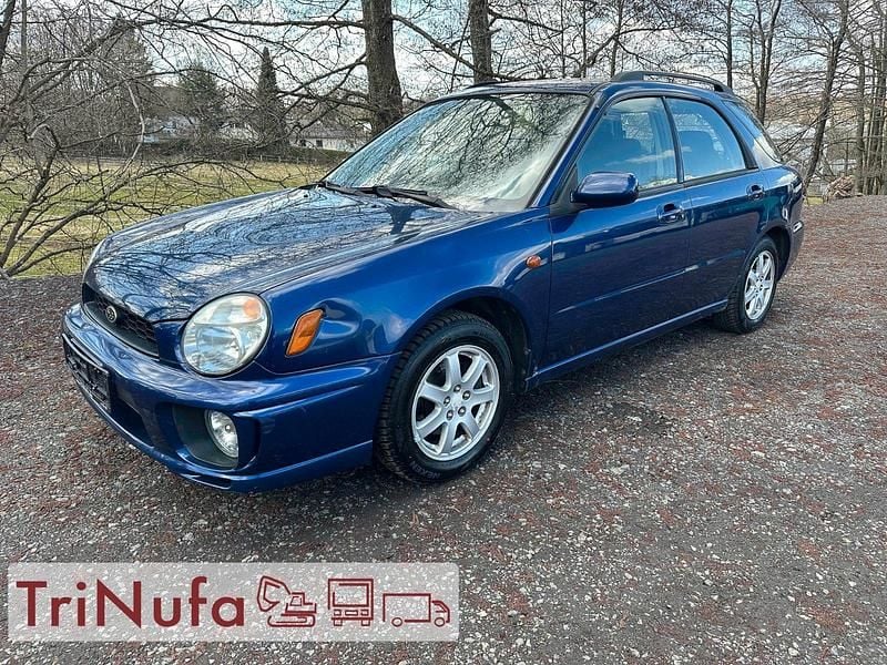 Gebraucht Subaru Impreza 125 PS (91 kW) 2001 Blau Kombi