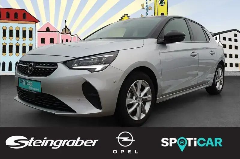 Gebraucht Opel Corsa Elegance 75 PS (55 kW) 2023 Kristall silber met./dach diamant schwarz met. Kleinwagen