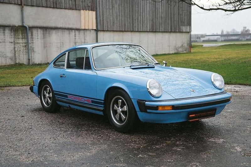 Gebraucht Porsche 911 215 PS (158 kW) 1974 Blau Coupé