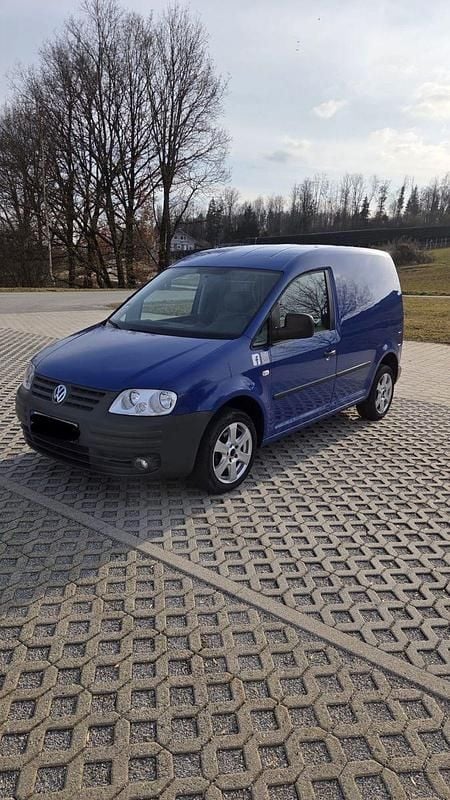 Second-hand VW Caddy 109 CP (80 kW) 2008 Albastru Monovolum