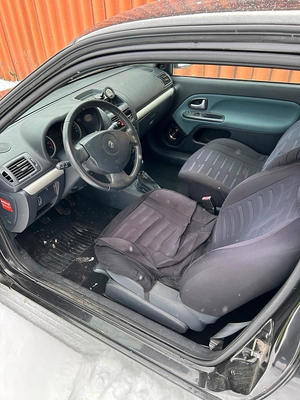 Gebraucht Renault Clio II 2005 Schwarz Kleinwagen