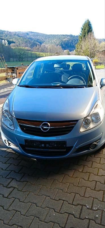 Gebraucht Opel Corsa 80 PS (58 kW) 2007 Blau Kleinwagen