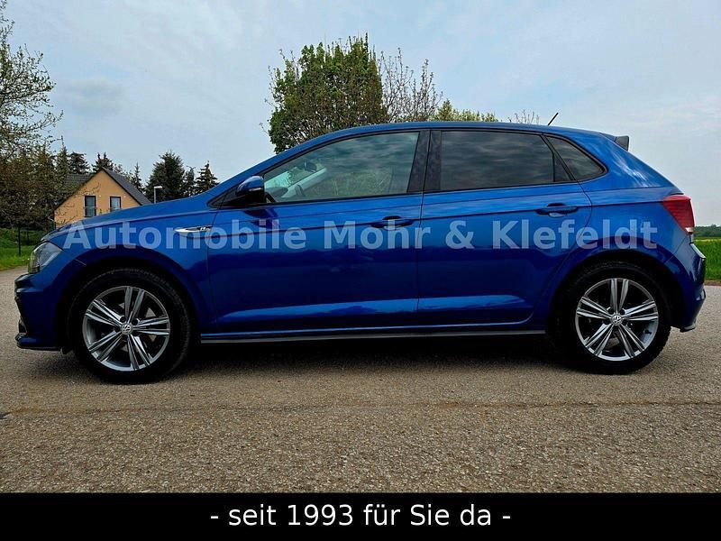 Gebraucht VW Polo Highline 116 PS (85 kW) 2018 Blau Kleinwagen