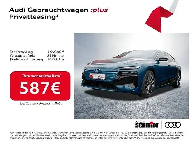 Gebraucht Audi e-tron Sportback S-Line 314 kW (428 PS) 2025 Malpeloblau metallic SUV