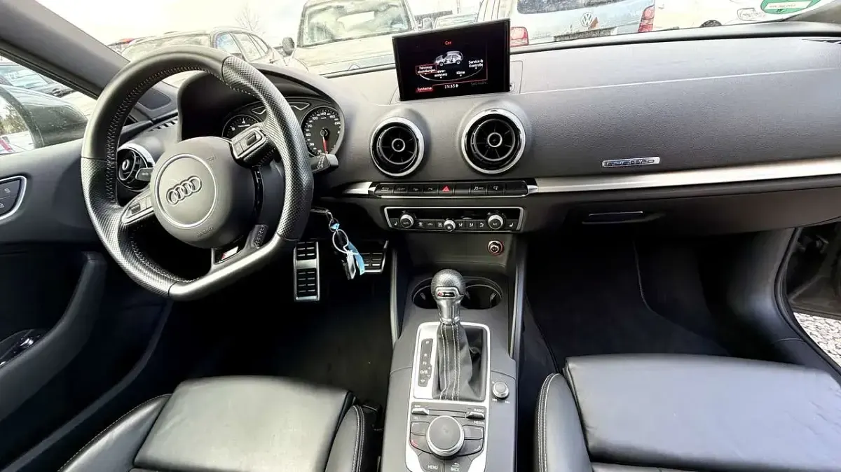 Second-hand Audi A3 S-Line 184 CP (135 kW) 2015 Gri Hatchback