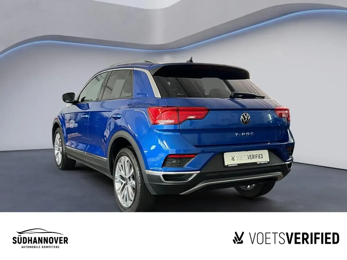 Gebraucht VW T-Roc Active 150 PS (110 kW) 2021 Blau SUV