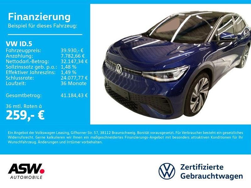 Blue dusk metallic Gebraucht 2025 VW ID.5 Pro SUV | 39.930 € (Guter Preis) - Bild 1/3