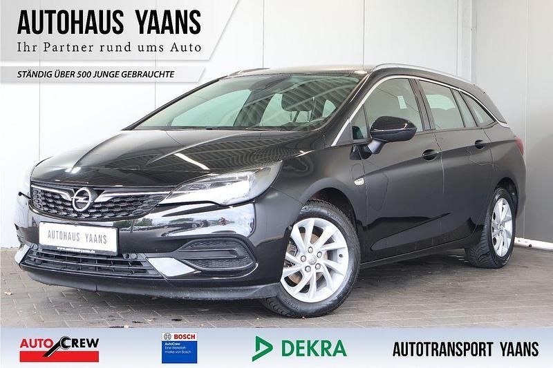 Schwarz Gebraucht 2022 Opel Astra Elegance Kombi | 12.989 € (Superpreis) - Bild 1/4