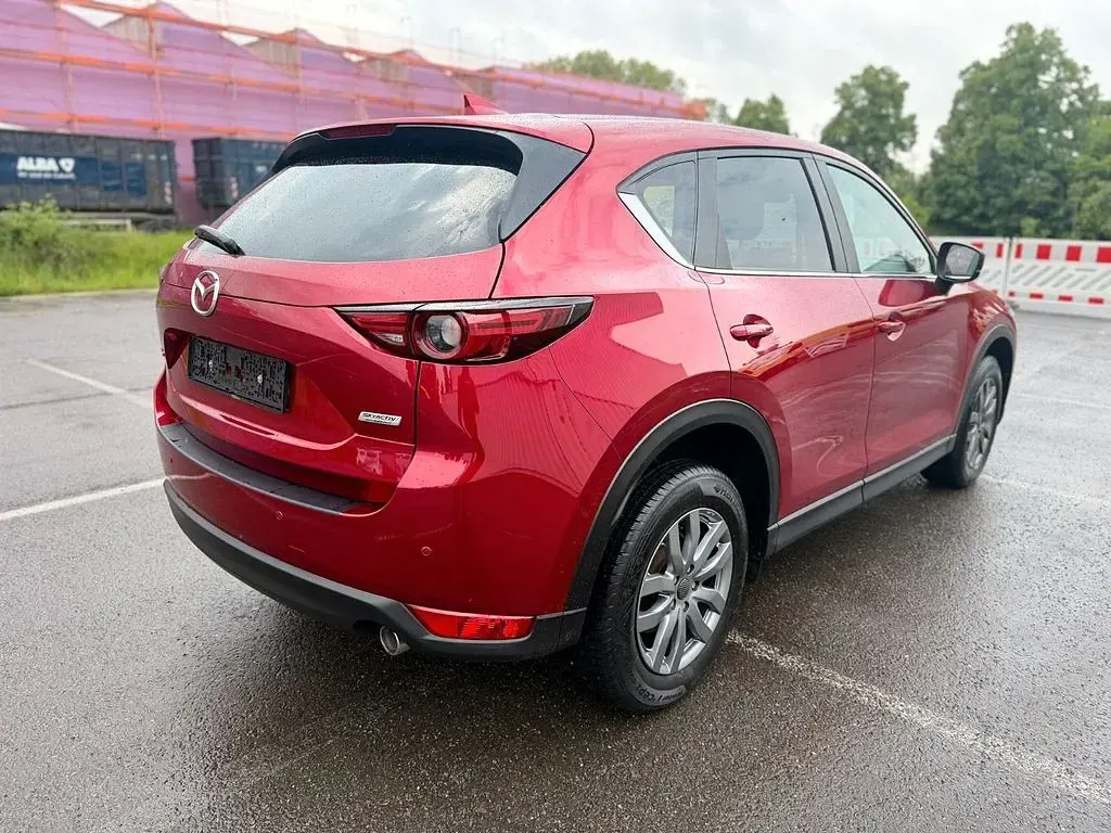 Second-hand Mazda CX-5 Exclusive-Line 150 CP (110 kW) 2019 Roșu SUV