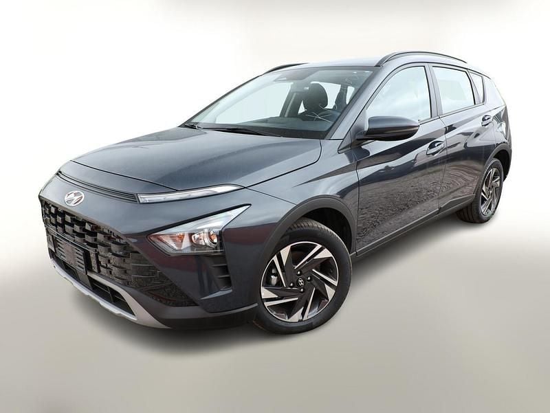 Aurora grey metallic Neu 2024 Hyundai Bayon Trend SUV | 17.346 € (Superpreis) - Bild 1/4