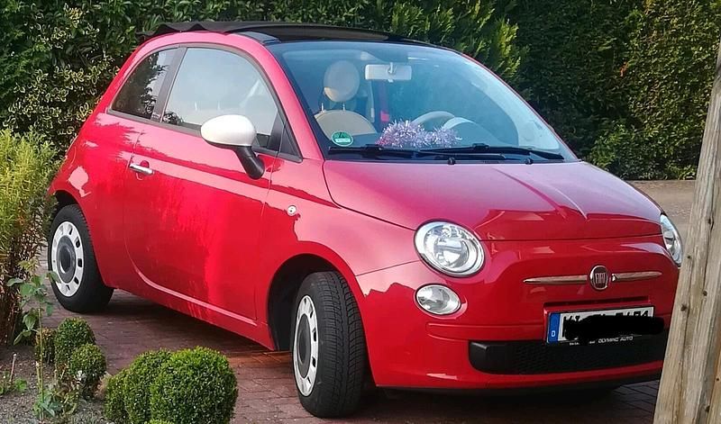 Rot Gebraucht 2014 Fiat 500C Cabrio | 5.100 € (Guter Preis) - Bild 1/3