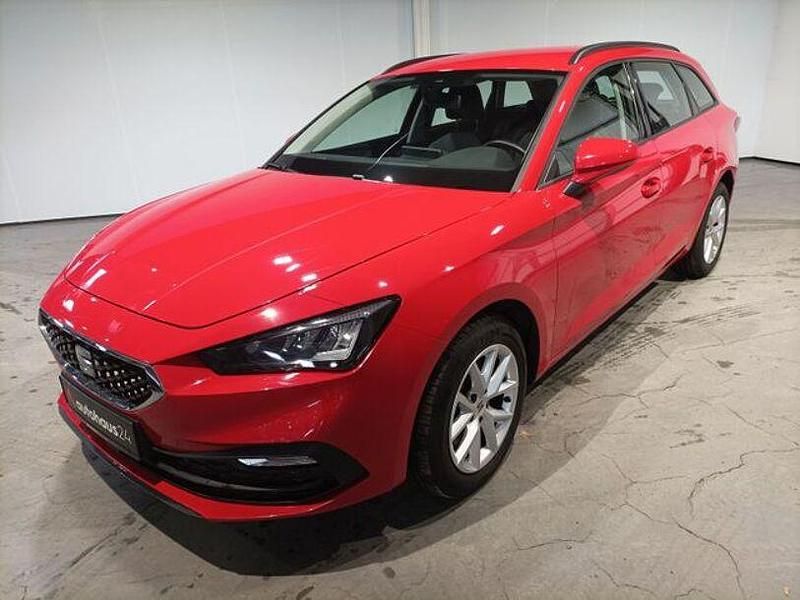 Usado Seat Leon ST Style 150 HP (110 kW) 2021 Vermelho Carrinha