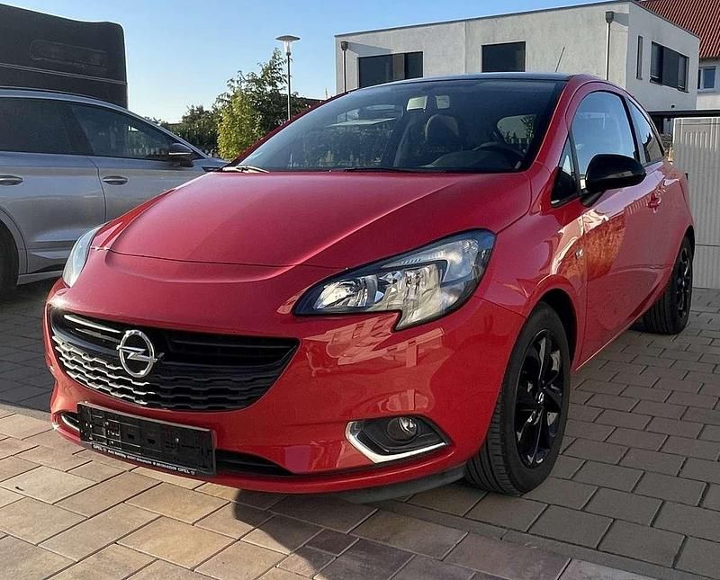 Rot Gebraucht 2015 Opel Corsa Limousine | 7.800 € (Guter Preis) - Bild 1/4