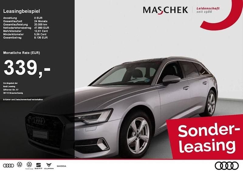 Florettsilber metallic Gebraucht 2025 Audi A6 Advanced Plus Kombi | 46.640 € (Superpreis) - Bild 1/4