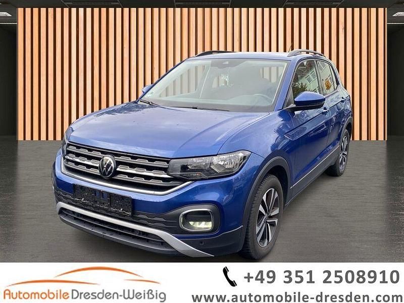 Blau Gebraucht 2021 VW T-Cross United SUV | 15.980 € (Guter Preis) - Bild 1/3