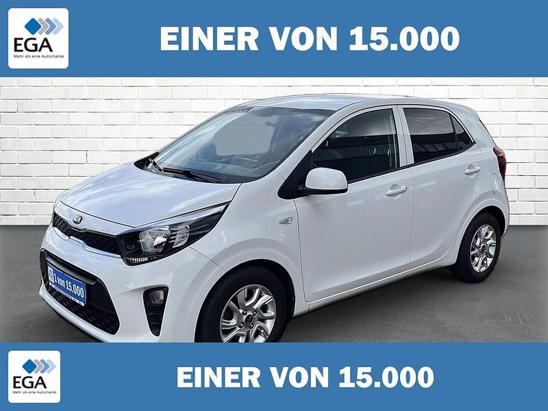 Weiß Gebraucht 2017 Kia Picanto DREAM-TEAM Edition Kleinwagen | 9.620 € (Fairer Preis) - Bild 1/4